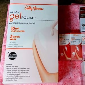 Sally Hansen Gel Manicure Starter Set + 5 Polish